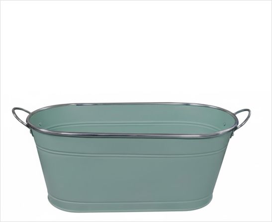 METAL POT WITH HOOKVASO IN METALLO CON GANCIO