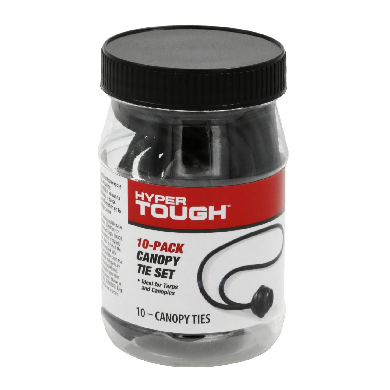 10 Pack Canopy Tie Bungee Set