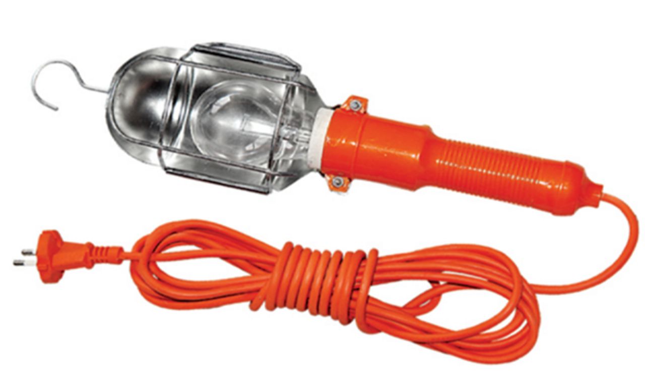 Repair suspended lighting fixtures, extended cables, high power, replaceable bulbs