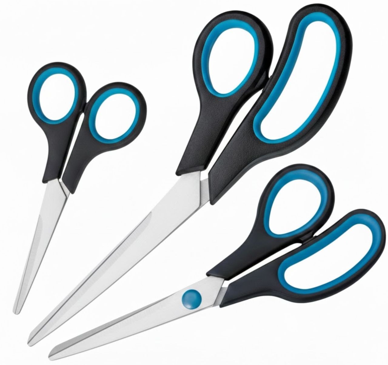 Easy Grip Scissors 3 Piece