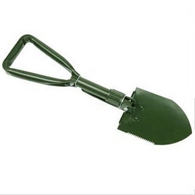 Folding shovelCarbon steel headPowder coated