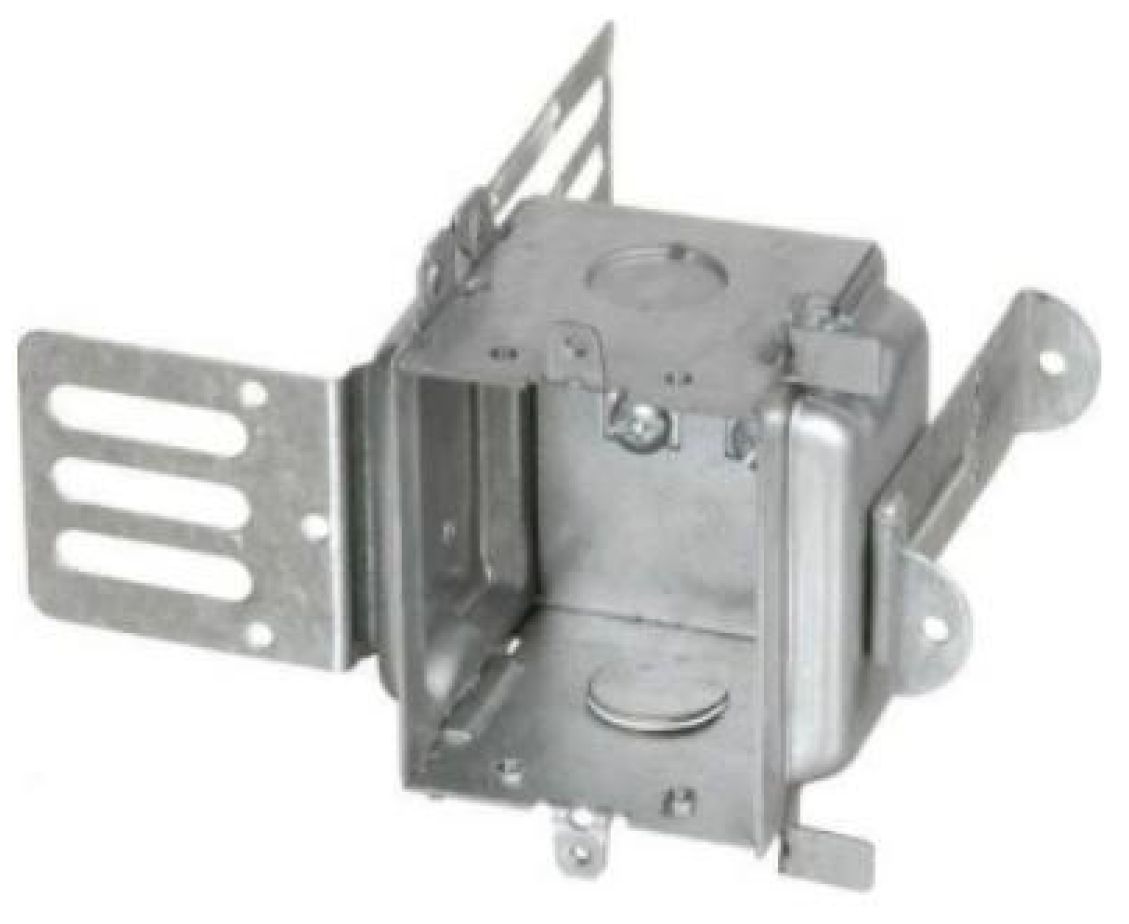 Material: Galvanized Steel, Gangable Steel Stud Boxes, “SSX” Brackets, 2*1/2" ends KOS