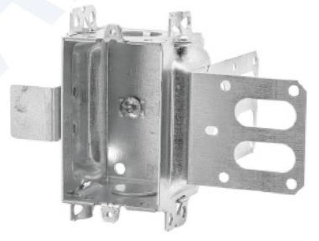 Material: Galvanized Steel, Gangable Device Boxes, “SSX” bracket, 2* 1/2" ends KOS