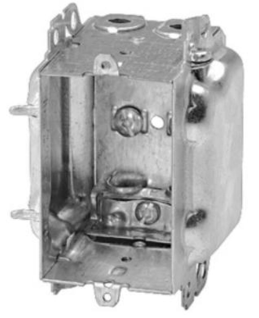 Material: Galvanized Steel, Gangable Device Boxes, P. Tabs