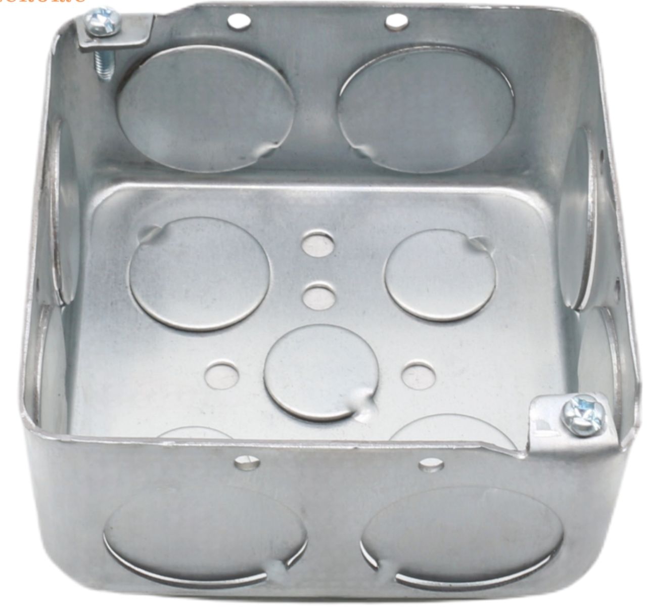 Material: Galvanized Steel, 4” Square Boxes, raised ground screw, 41/2” bottom KOS, 23/4” bottom