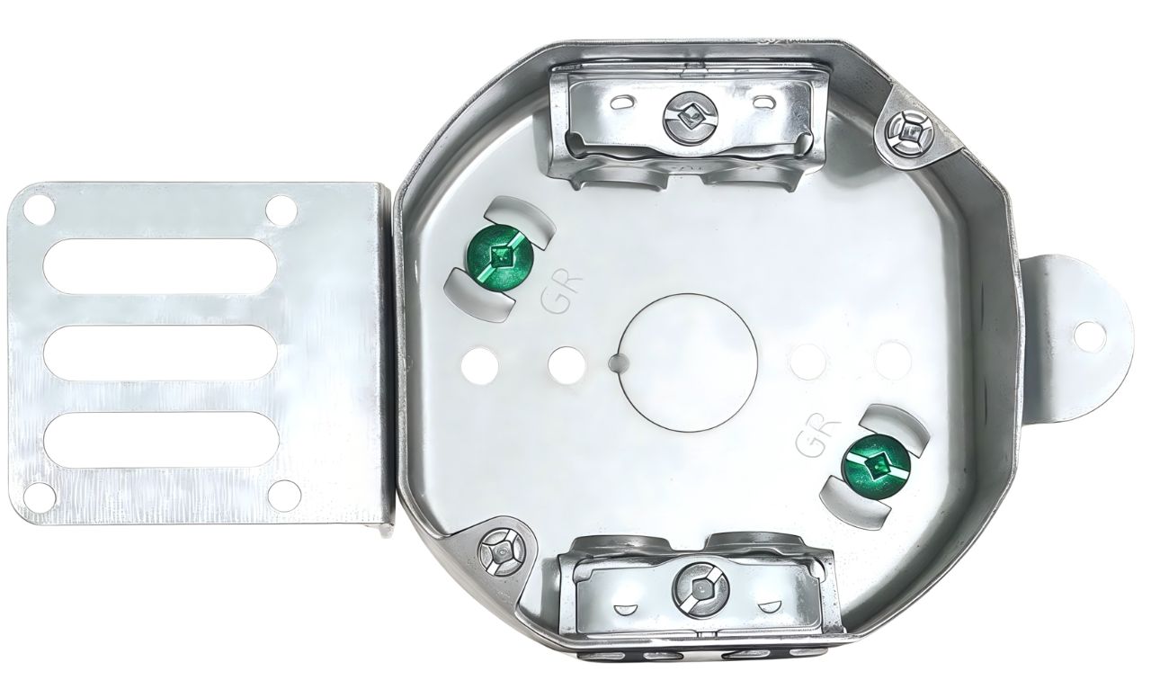 Material: Galvanized Steel, 4” Octagonal Boxes, “SSX” bracket, 1*1/2” bottom KOS