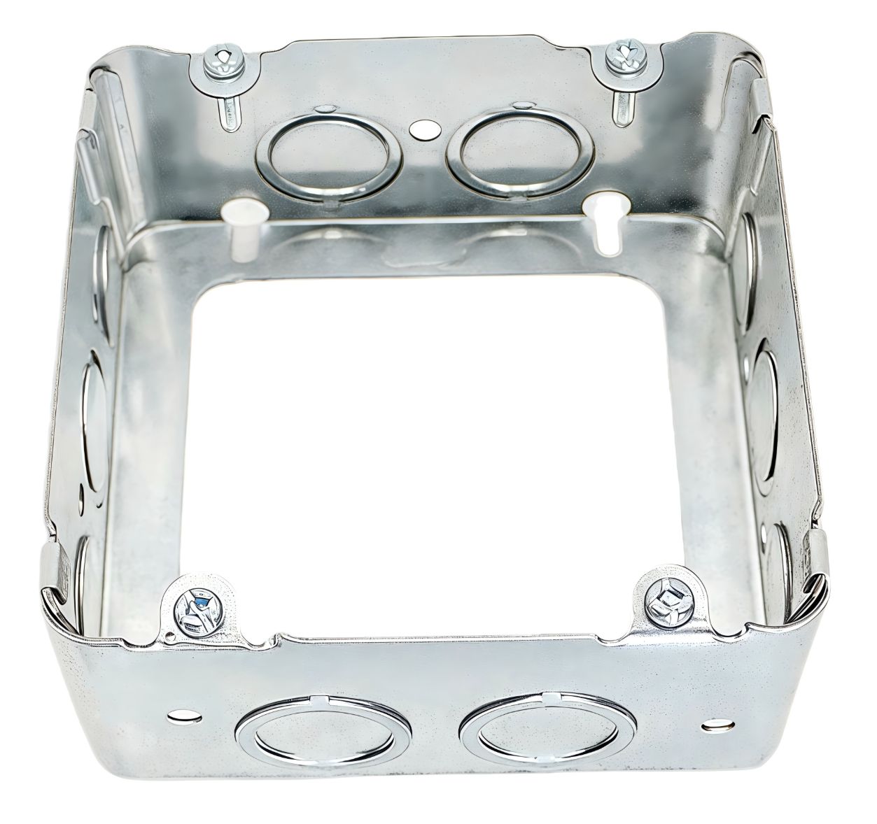 Material: Galvanized Steel, 4-11/16” Square Extension Rings, 101/2” sides KOS, 63/4” sides