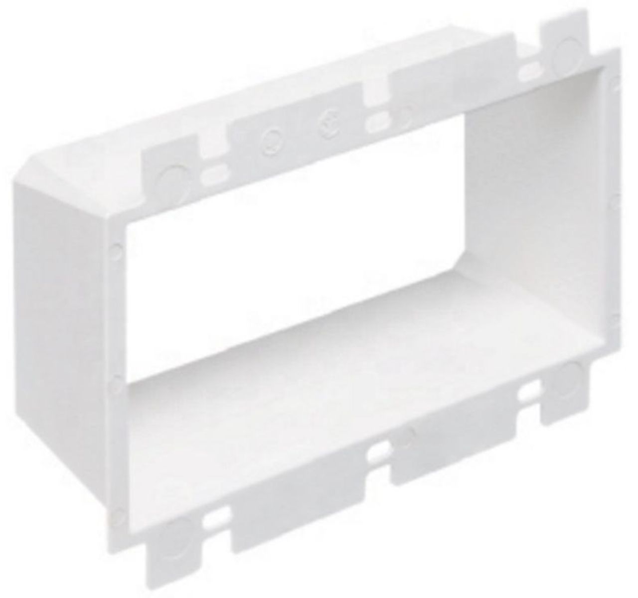 3-Gang, Box Extender White