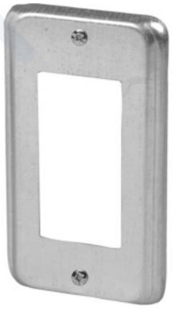 Material: Galvanized Steel, Utility Boxes Cover, Decora / GFCI, 11 Series