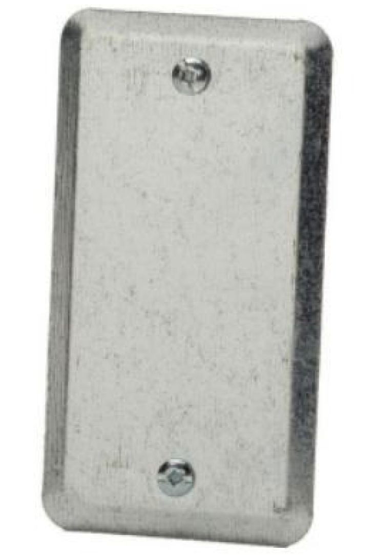 Material: Galvanized Steel, Utility Boxes Cover, Blank, 20 Series
