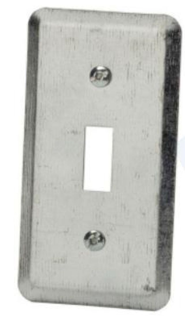 Material: Galvanized Steel, Utility Boxes Cover, For toggle switch, 20 Series