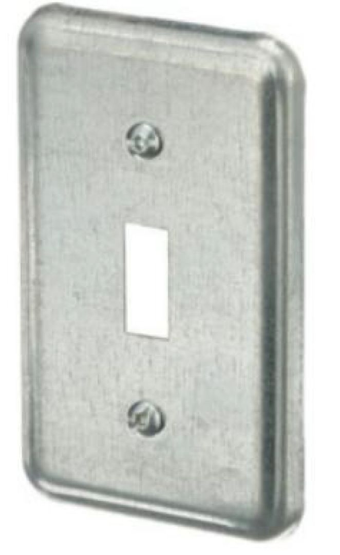 Material: Galvanized Steel, Utility Boxes Cover, For toggle switch