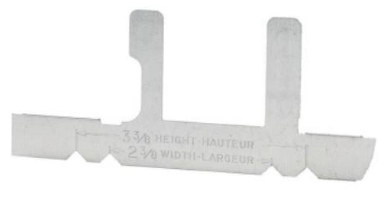 Rework Support Brackets. Max. wall thickness 1"