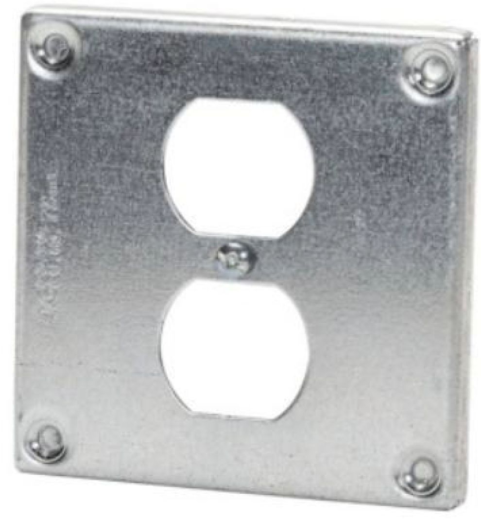 Surface Covers (4.6 cu. in.), One duplex receptacle