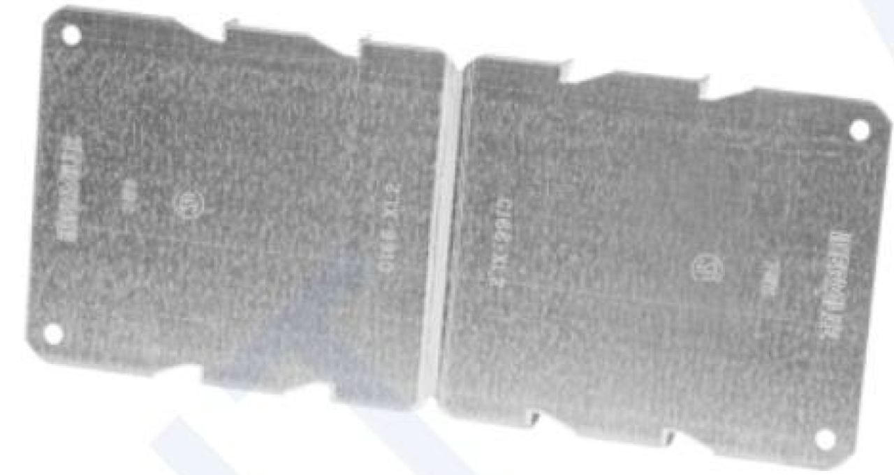 Material: Galvanized Steel, Cable Protector Plates (Steel protector plate)