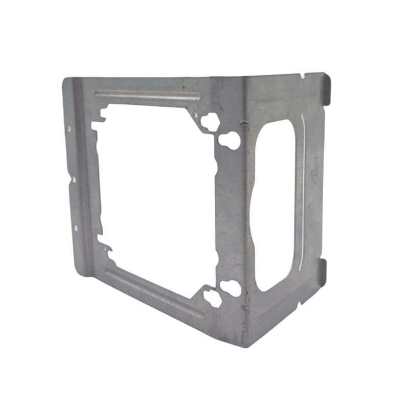 Material: Galvanized Steel, Electrical box bracket to stud