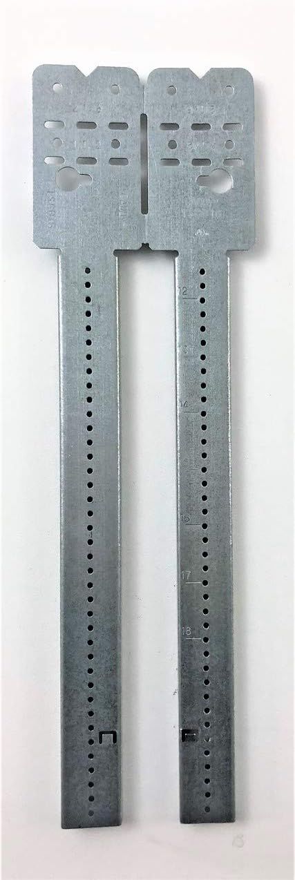 Material: Galvanized Steel, Telescoping Screw Gun Box Bracket