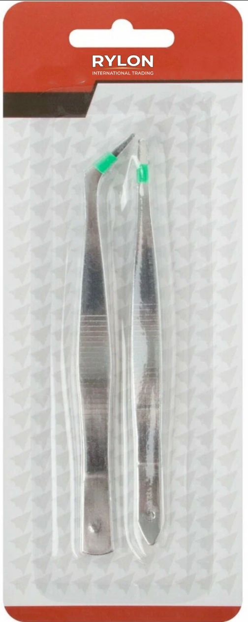 2pcs Tweezer Set