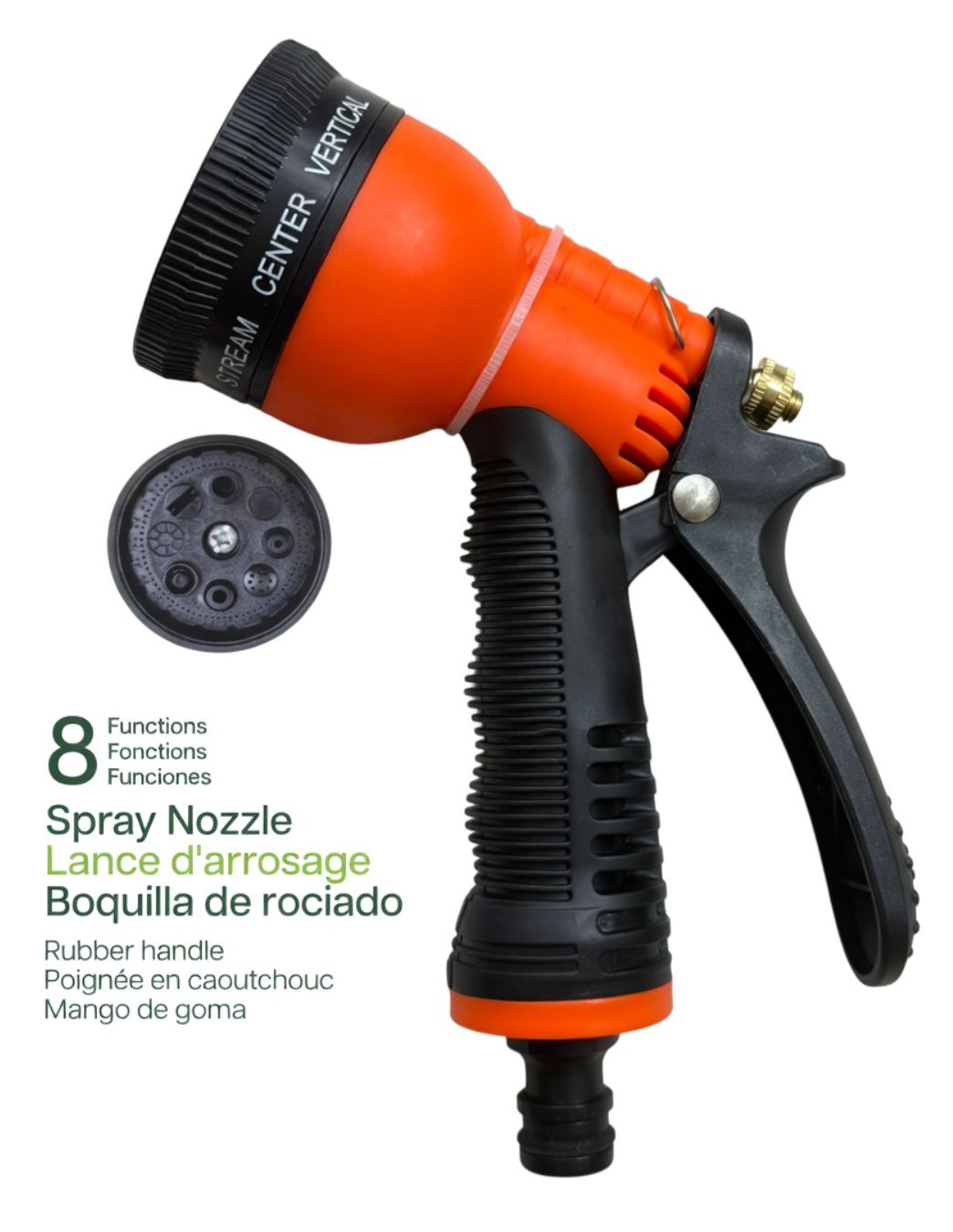 8 Function Spray Nozzle