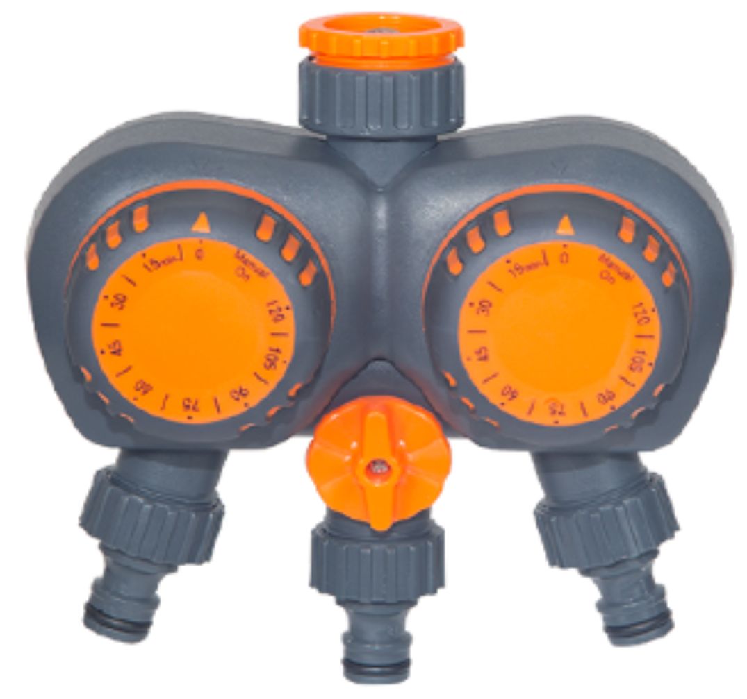 Soft coated 2-hour three way water timer
