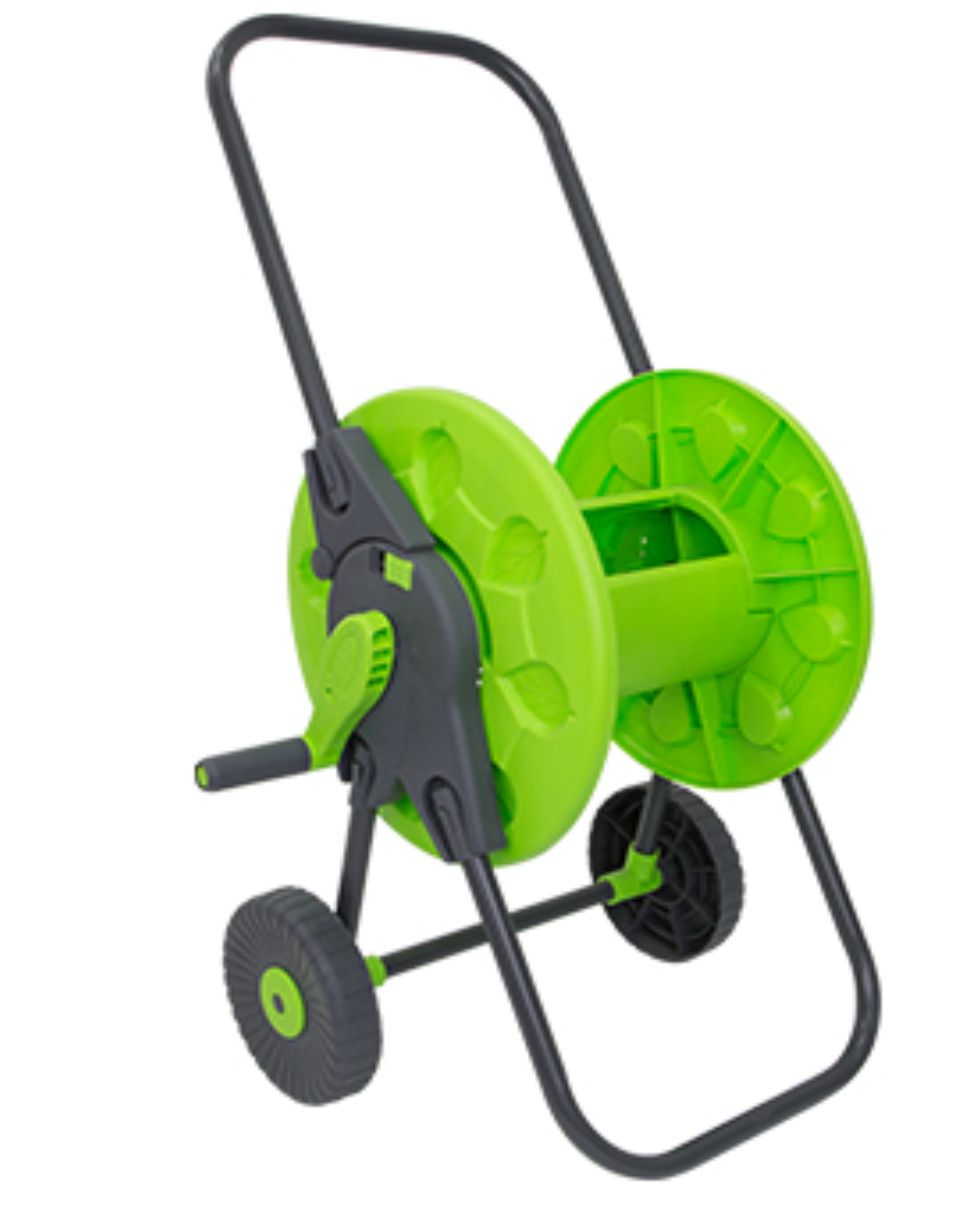 Hose cart without hose,store up to 60m(1/2′′or13mm)hose