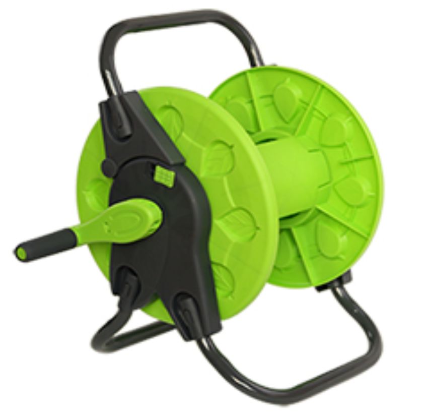 Hose reel without hose,store up to 60m(1/2′′or13mm)hose