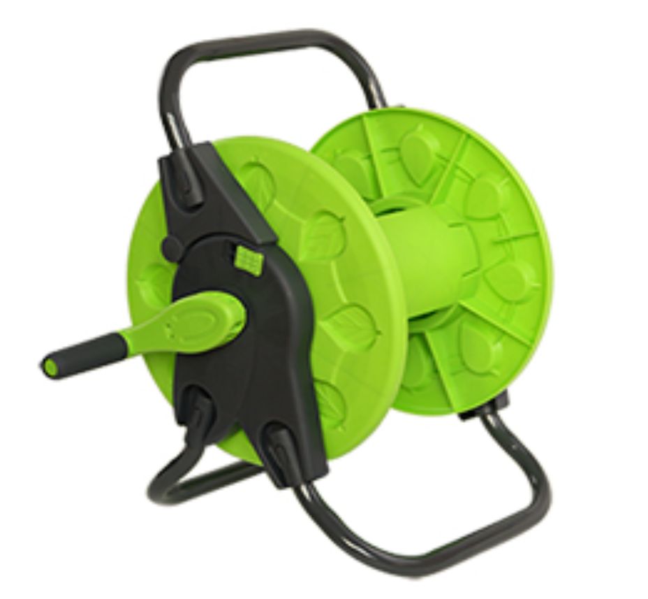 Hose reel without hose,store up to 60m(1/2′′or13mm)hose