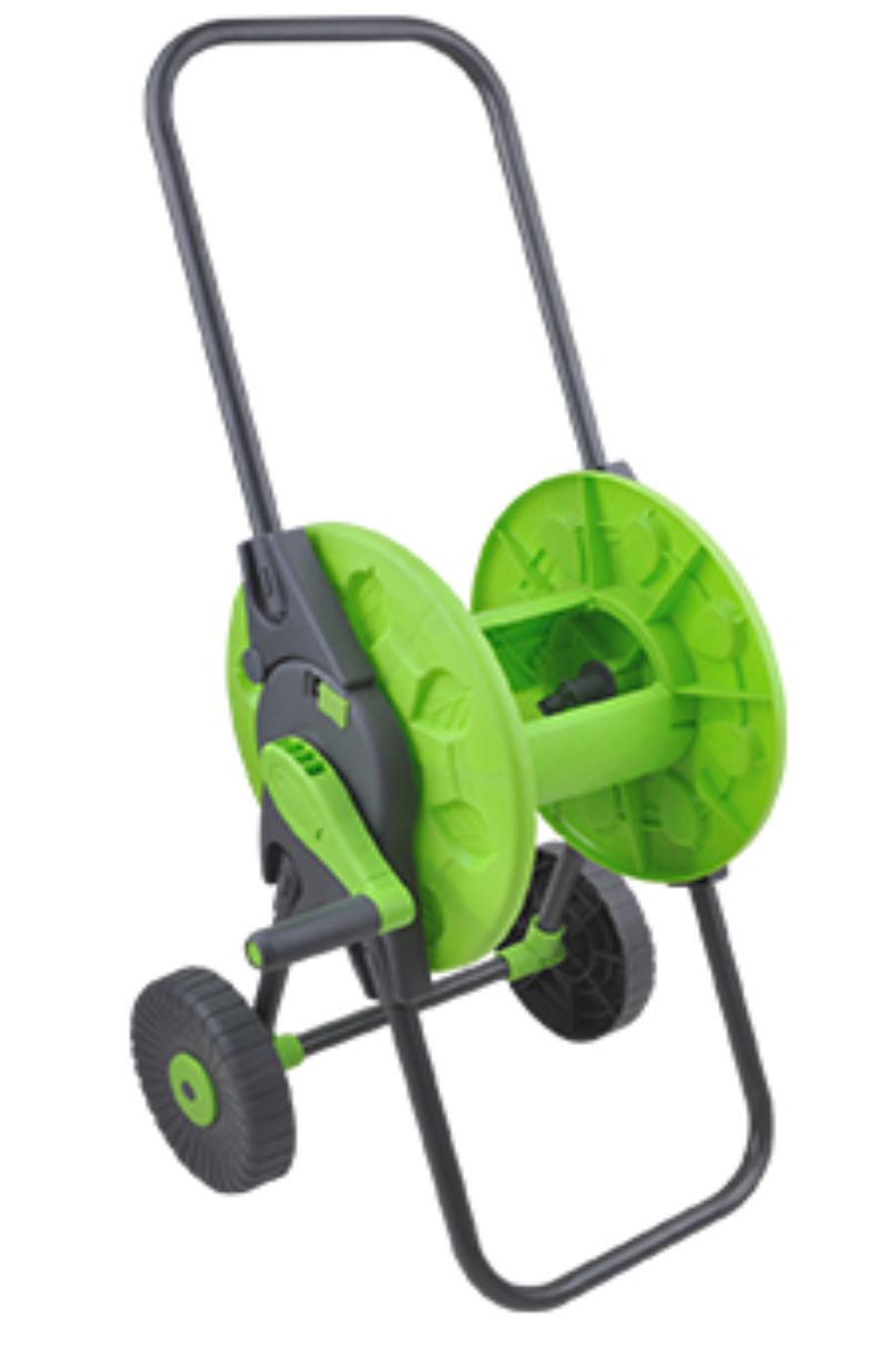 Hose cart without hose,store up to 45m(1/2′′or13mm)hose