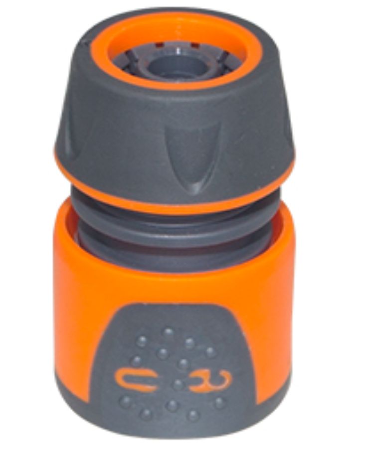 1/2″ Soft coated hose connector with lock