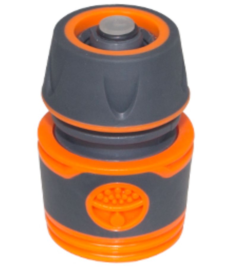 1/2″ Water-stop hose connector soft coated