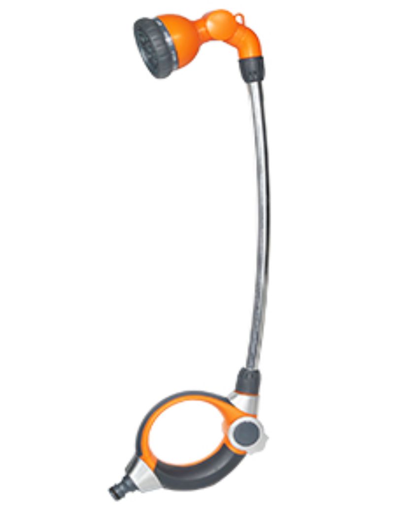 Soft coated round handle 9-pattern water hand