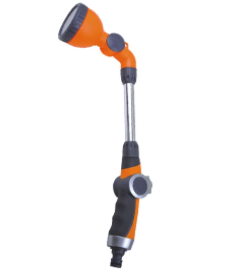 Soft coated shower water wand