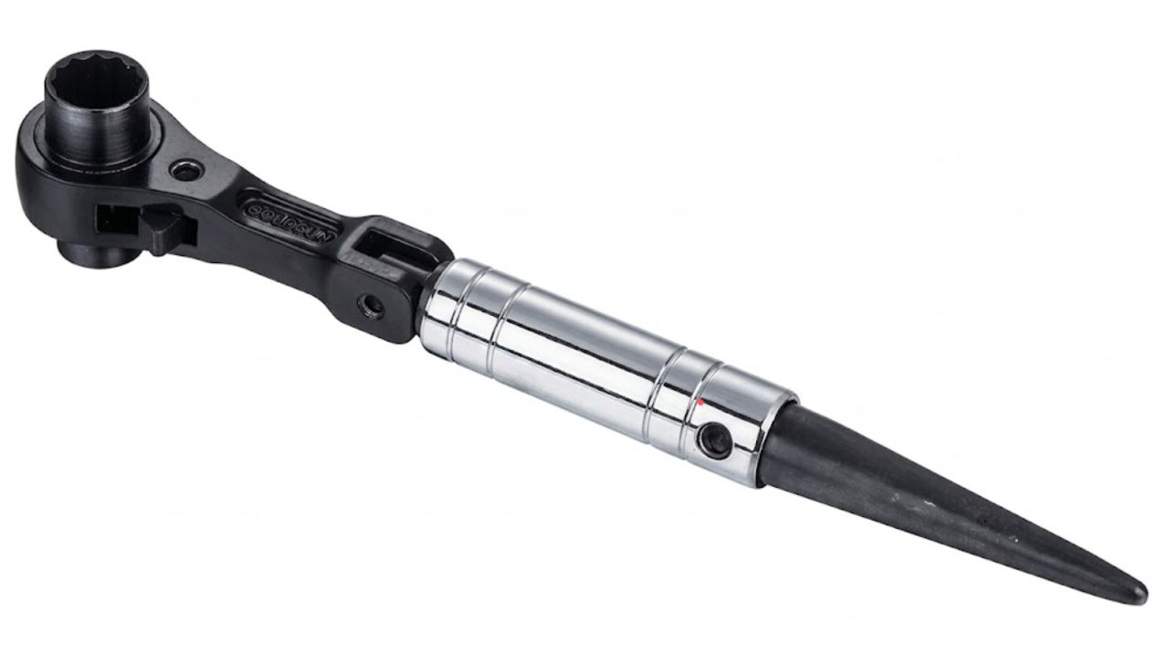 Foldable Socket Ratchet Wrench