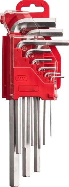 9pcs Long Arm Hex Key Set