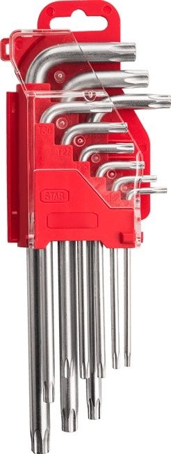 9pcs Long Arm Torx Key Set