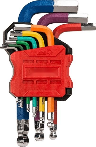 9pcs Short Arm Ball Point Hex Key Set