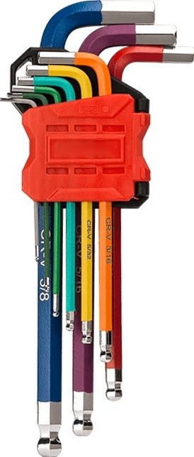 9pcs Long Arm Ball Point Hex Key Set