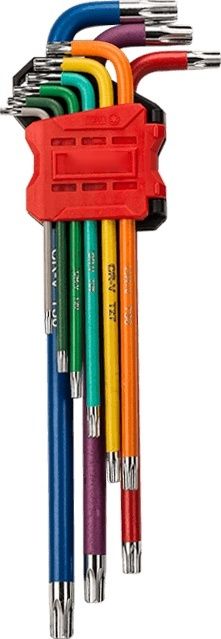 9pcs Extra Long Arm Torx Key Set