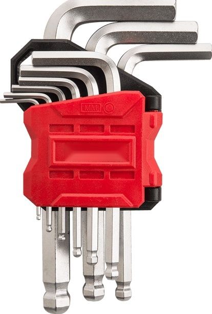9pcs Short Arm Ball Point Hex Key Set