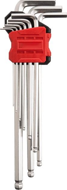 9pcs Extra Long Arm Ball Point Hex Key Set