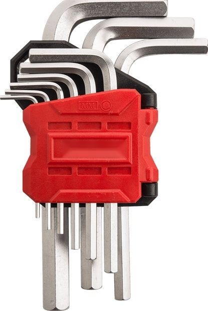 9pcs Short Arm Hex Key Set