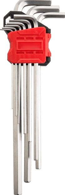 9pcs Extra Long Arm Ball Point Hex Key Set