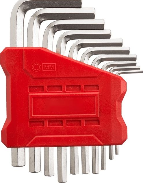 10pcs Short Arm Hex Key Set 73221D1