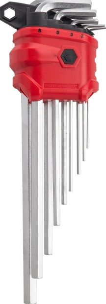 9pcs Extra Long Arm Hex Key Set