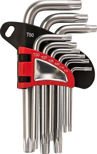 9pcs Short Arm Torx Key Set