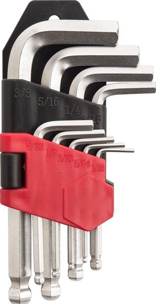9pcs Short Arm Ball Point Hex Key