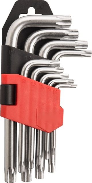 9pcs Short Arm Torx Key Set