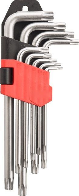 9pcs Long Arm Torx Key Set