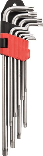 9pcs Extra Long Arm Torx Key Set
