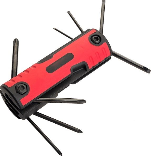 8pc Folding Screwdriver Set